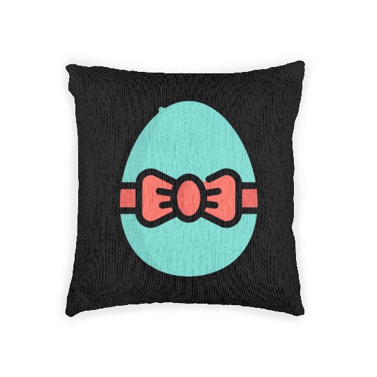 Colorful Easter Egg Woven Pillows