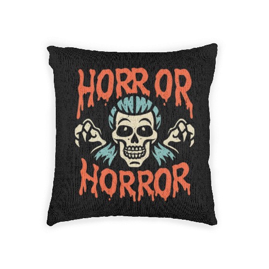 Horror Woven Pillows