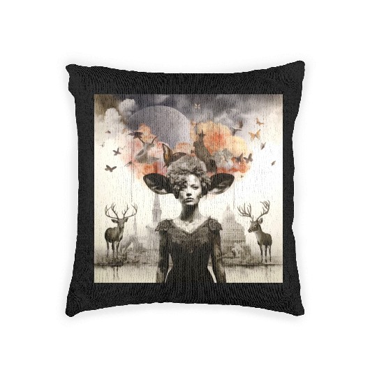 Lets go Bambi Woven Pillows