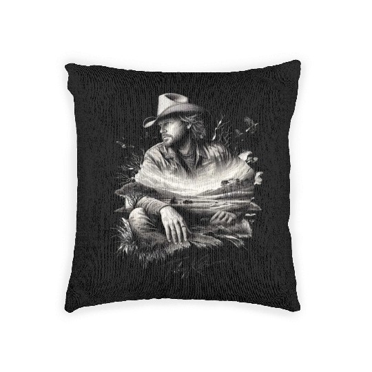 Toby Keith Woven Pillows