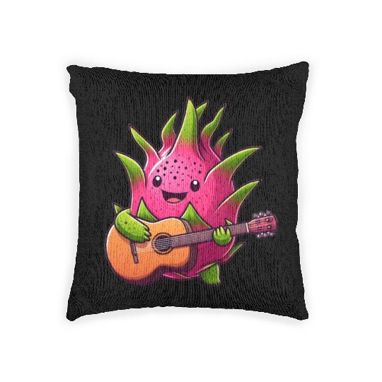 Dragon Fruit Jam: Playing the Guitar Woven Pillows