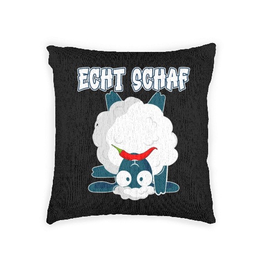 Sheep North German Lamb Shepherd Woven Pillows