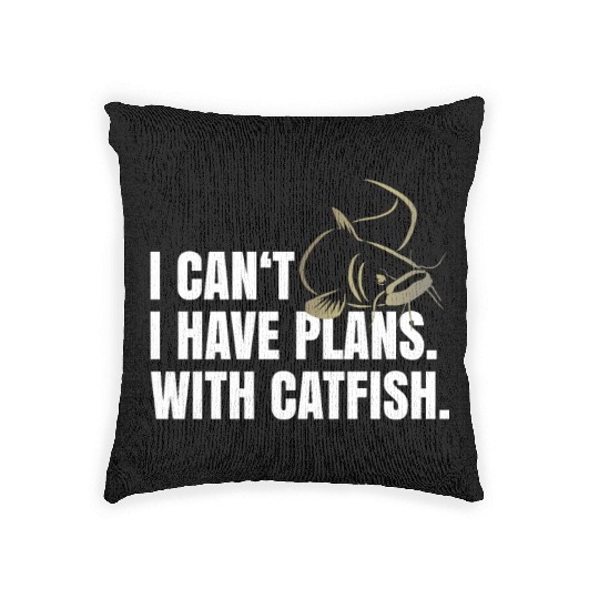 Plans With Catfish Woven Pillows