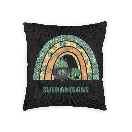 Let The Shenanigans Begin Woven Pillows