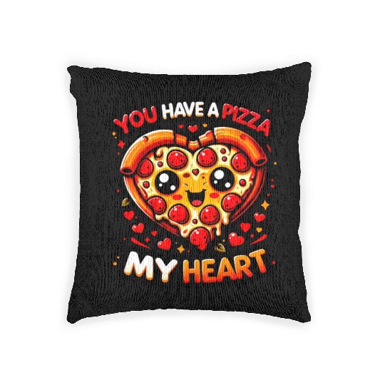 You Have a Pizza My Heart: Whimsical & Cheesy Woven Pillows