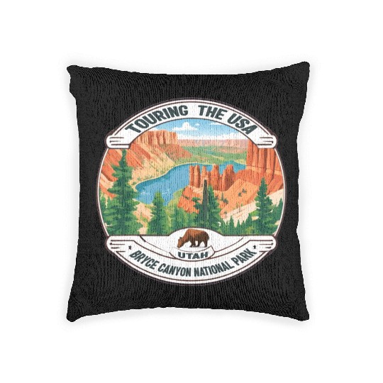 Touring The USA : Bryce Canyon Woven Pillows