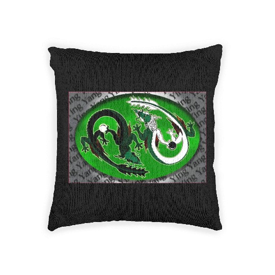 Yang and Ying Woven Pillows
