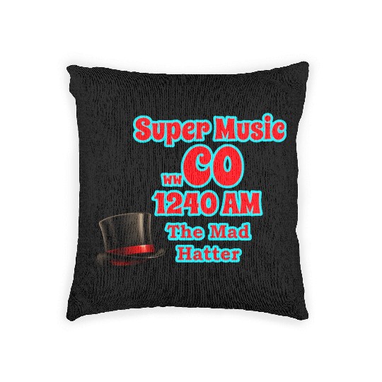 WWCO The Mad Hatter Woven Pillows