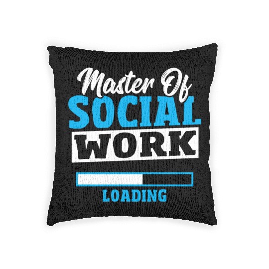 Caseworker Political Science Social Worker Woven Pillows