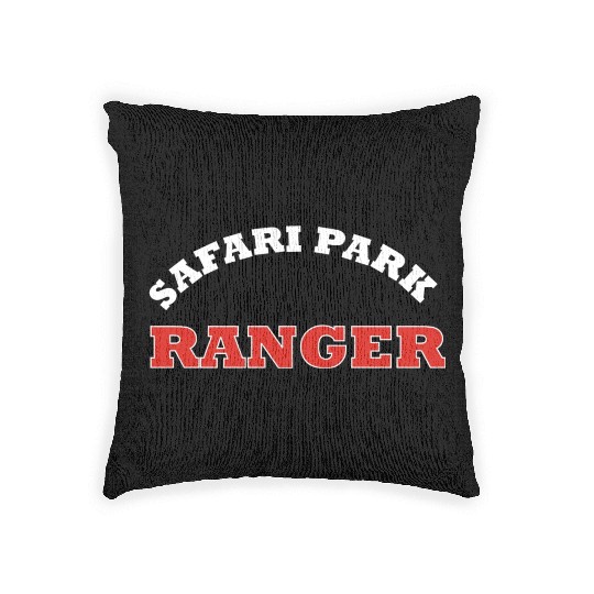 Safari Park Ranger Africa Wilderness Uniform Gift Woven Pillows