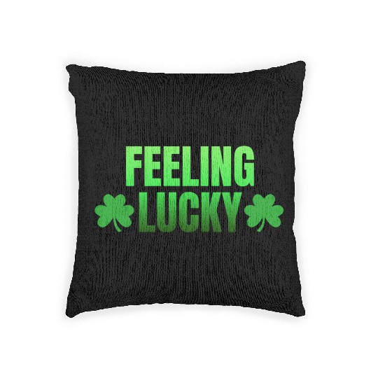 Feeling Lucky Woven Pillows