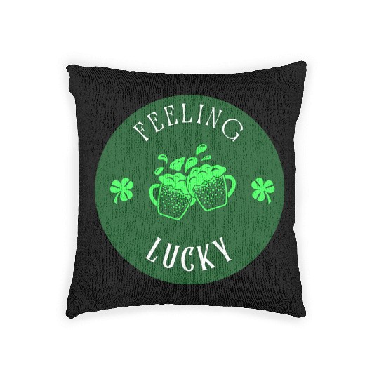 Feeling Lucky Woven Pillows