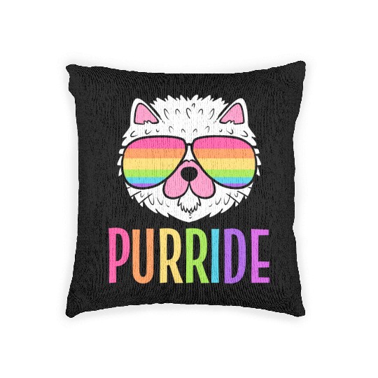 Purride LGBTQ Woven Pillows