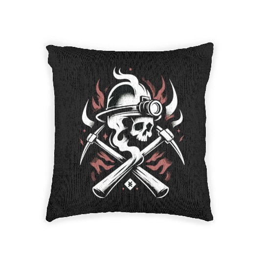 Cowboy Barn Bull Rider Rodeo Country Western Gift Woven Pillows