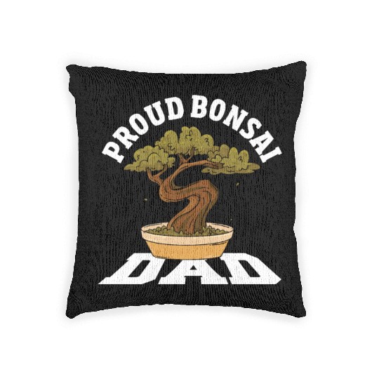 Miniature Trees Tree Collector Bonsai Tree Art Woven Pillows