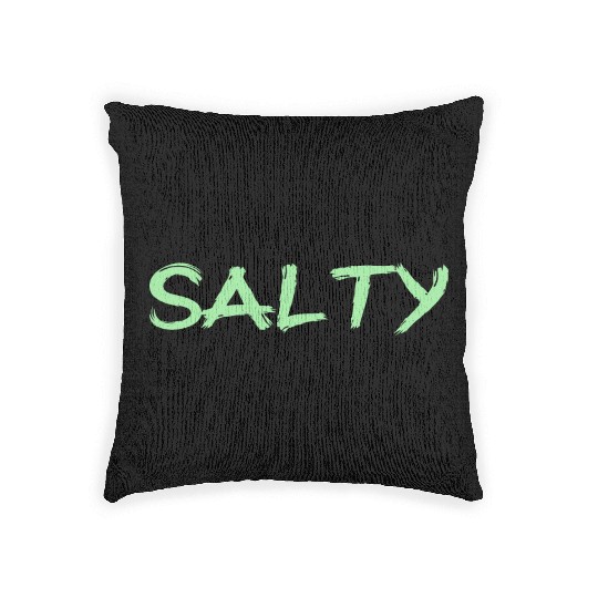 Salty Trend color 2024 Kohlrabi green Woven Pillows