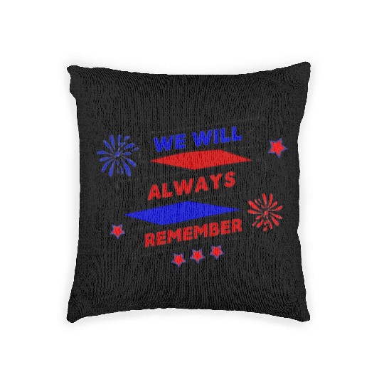 In April We Wear Red Autism Awereness Woven Pillows
