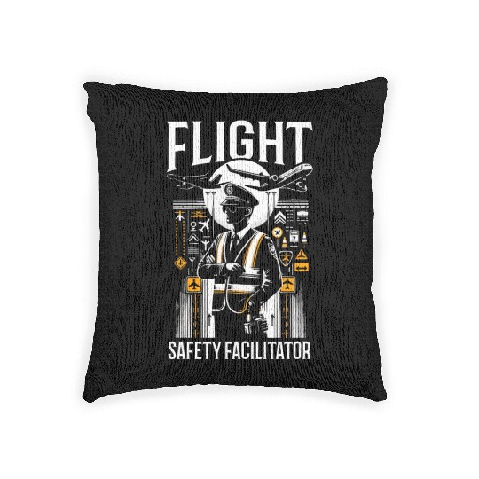 Airport Safety Officer Aviation Airport Jobs Woven Pillows