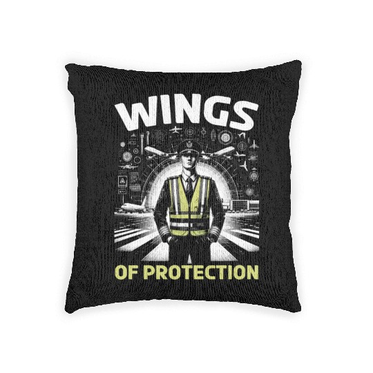 Airport Safety Officer Aviation Airport Jobs Woven Pillows