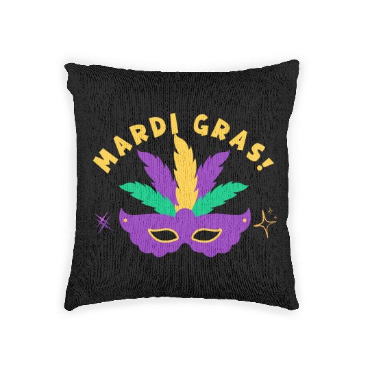 Design Mardi Gras Woven Pillows