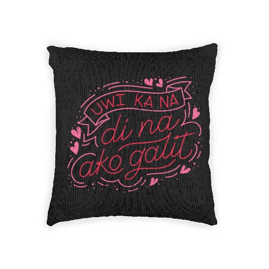 Love's Visual Symphony: Valentine's Graphics Desig Woven Pillows