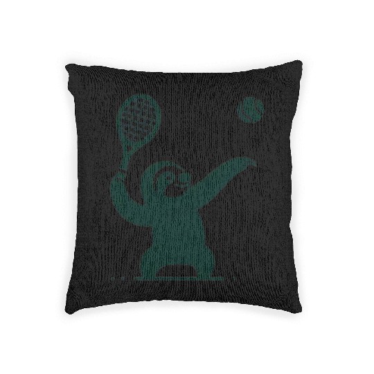 SLOTH TENNIS Woven Pillows