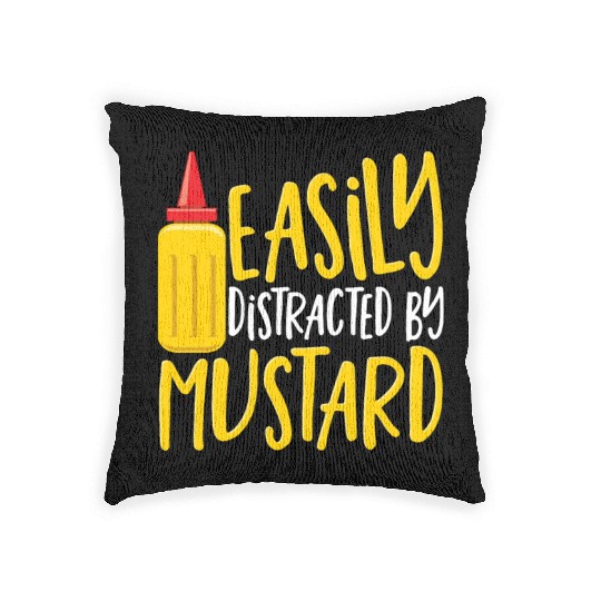 Hot Sauce Buffalo Sauce Ranch Dressing Condiment Woven Pillows