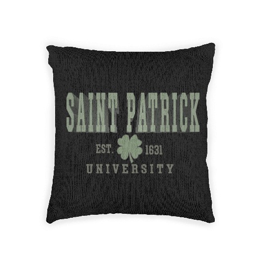 Saint Patrick University Woven Pillows