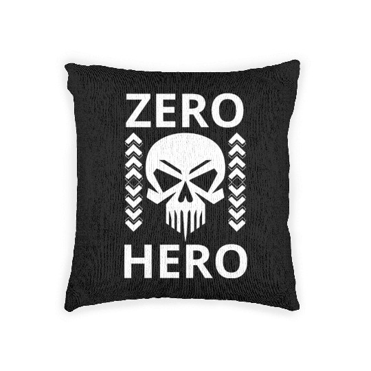 ZEROHERO SKATEBOARD streetwear Woven Pillows