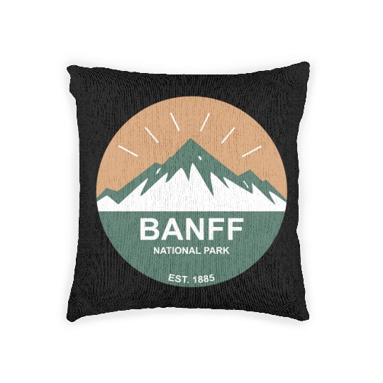 Banff National Park Woven Pillows