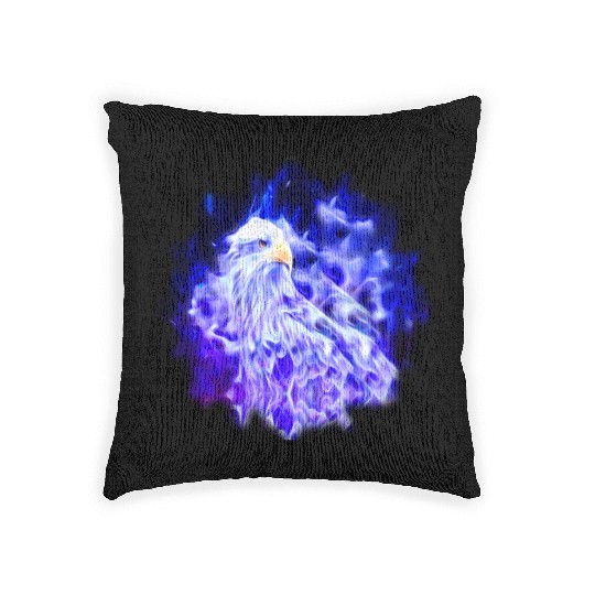 The Power of the Eagle Woven Pillows