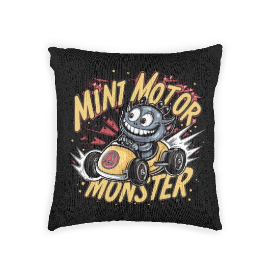 Demo Derby Demolition Derby Demolition Derby Lover Woven Pillows