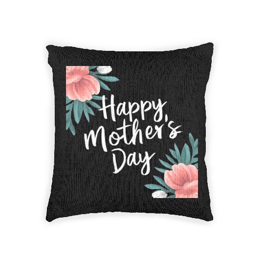 Mother's Day Child Mothering Sunday, happy mother Woven Pillows