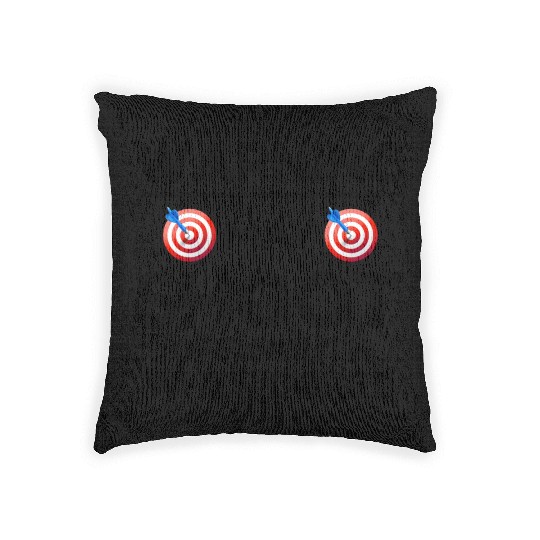 Archery Targets Archer Bullseye Shooting Sport Woven Pillows