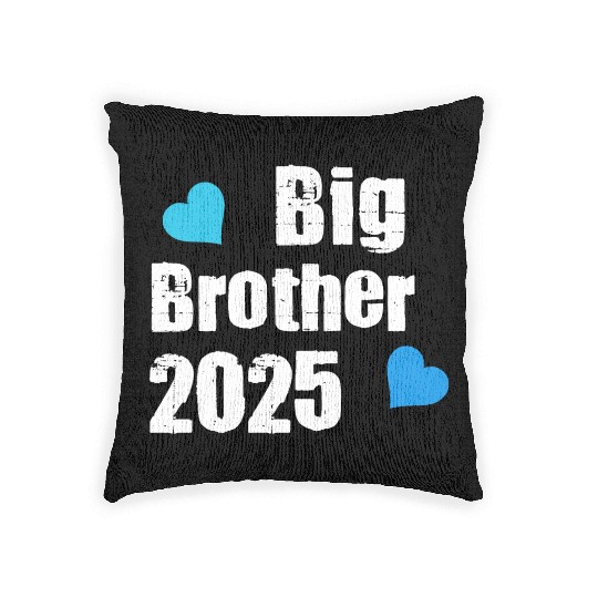 In 2025 I Will Be A Big Brother, Finally A Brother Woven Pillows