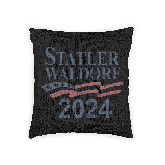 Statler and Waldorf Woven Pillows
