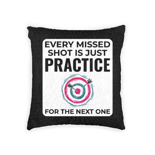 Archery Targets Archer Bullseye Shooting Sport Woven Pillows