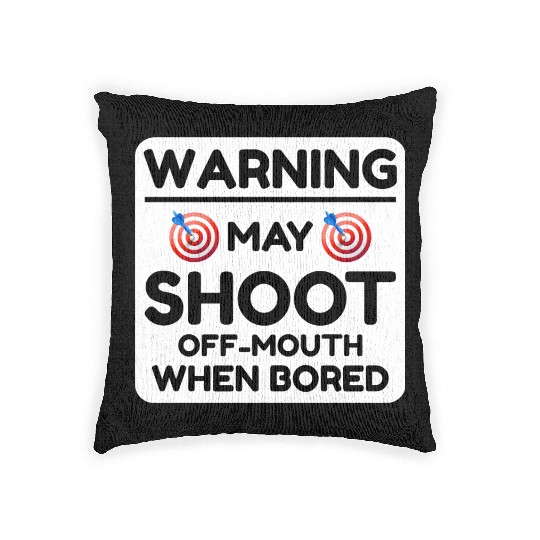 Archery Targets Archer Bullseye Shooting Sport Woven Pillows