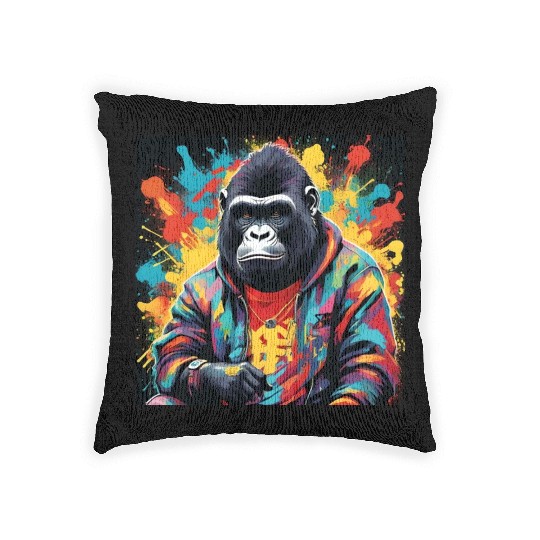 Banana Republic Monkey Woven Pillows