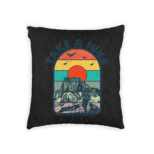 Take a Hike Woven Pillows
