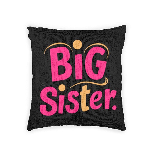 Big Sister Woven Pillows