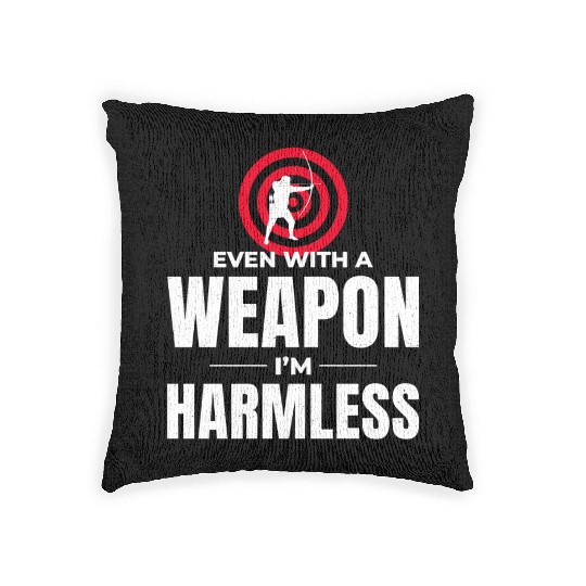 Archery Targets Archer Bullseye Shooting Sport Woven Pillows