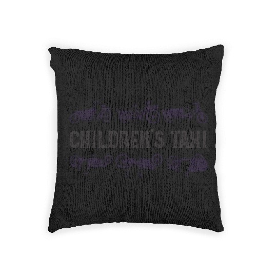Childrens Taxi Cargo Bicycle Cargobike Woven Pillows
