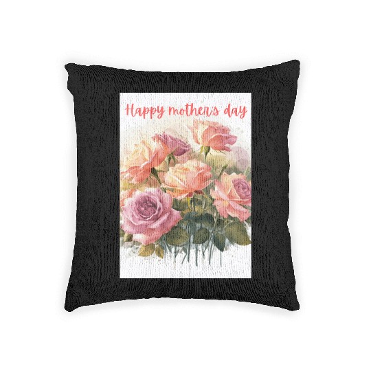 Mothers Day Woven Pillows
