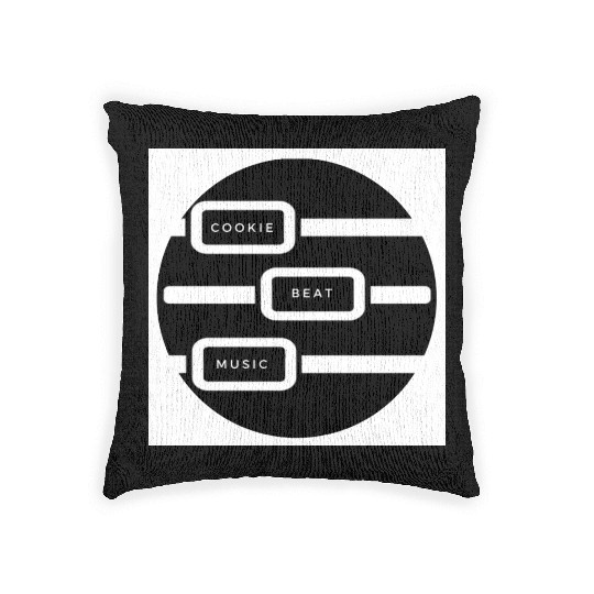 Cookie Beat Circle Logo Woven Pillows