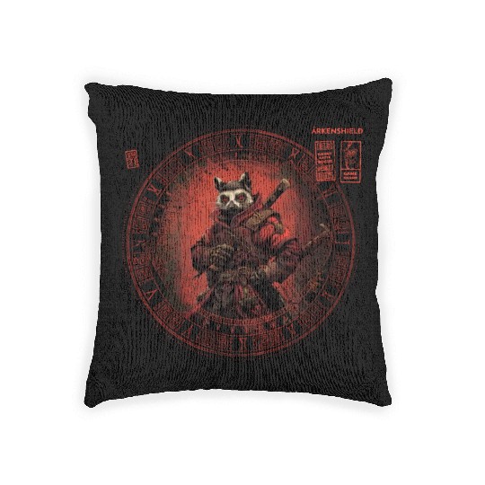 Boardgame Woven Pillows, Game Angry Katta Rogue