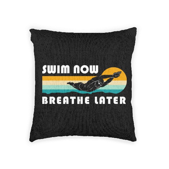 Swimming Pool Swimming Trunks Woven Pillows