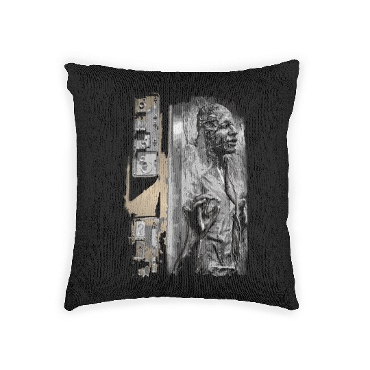 Han Solo Captured Woven Pillows