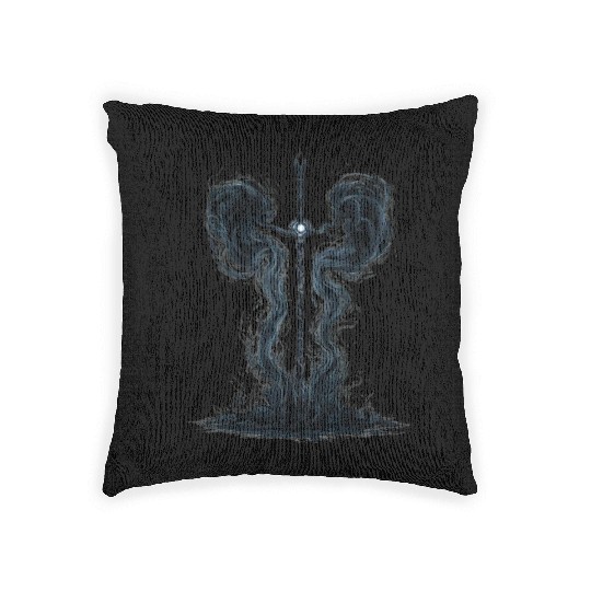 japanese katana sword samurai schwert japanisches Woven Pillows