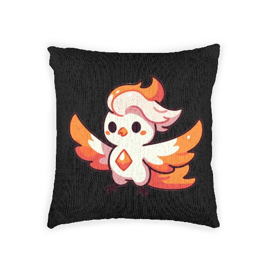 Topaz Phoenix Woven Pillows